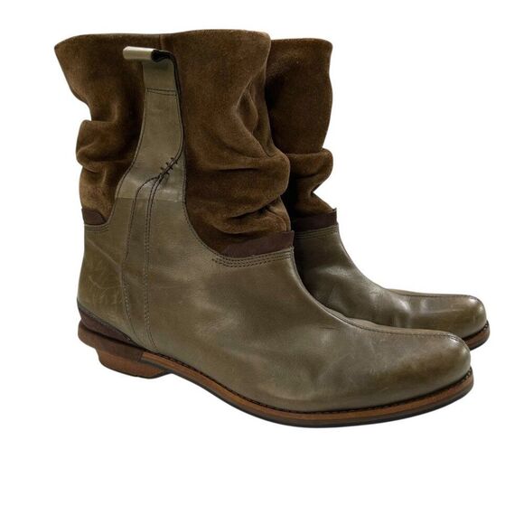 Patagonia Women's Addie Boot Peat Brown Slouch Leather and Suede Size 9.5 - Picture 2 of 8